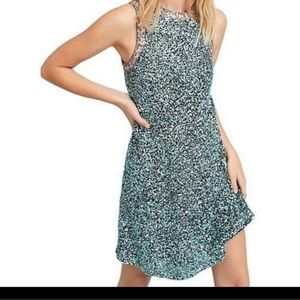 Anthropologie NEW! Varun Bahl Astronomy Black Sequin Sleeveless Shift Dress SZ12